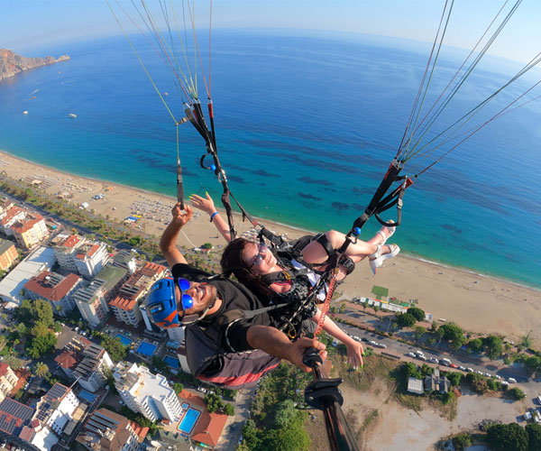 Alanya Tandem Yamaç Paraşütü